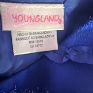 Youngland Girls. Lue dress for party